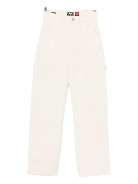 Pantaloni Superdry alb