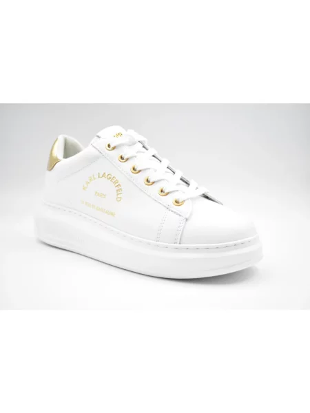 Sneakersy Karl Lagerfeld skórzane białe