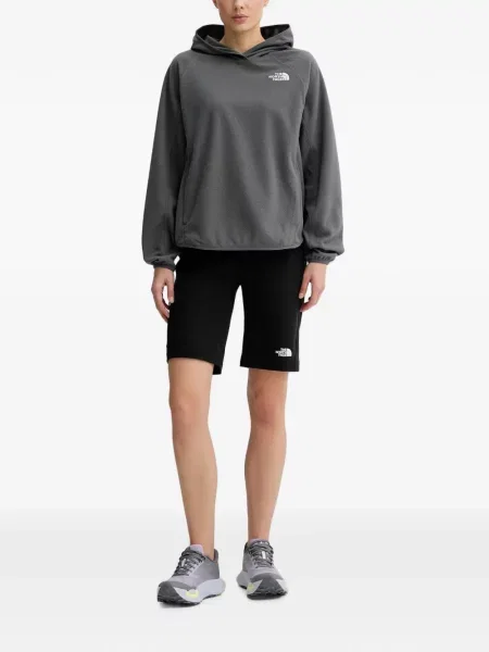 Fleece hoodie The North Face γκρι