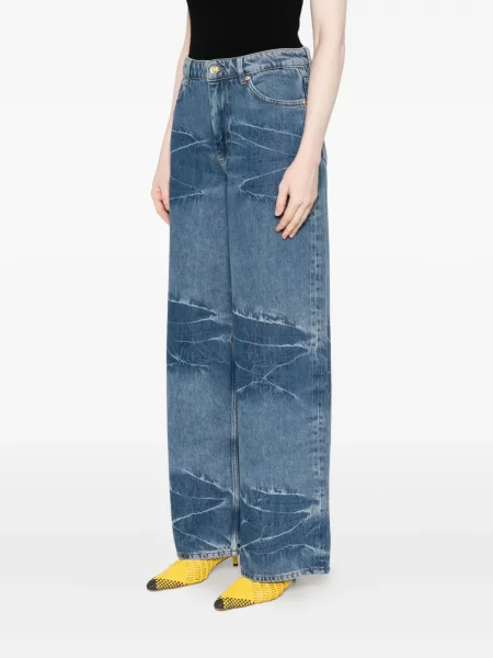 Blugi Ganni albastru