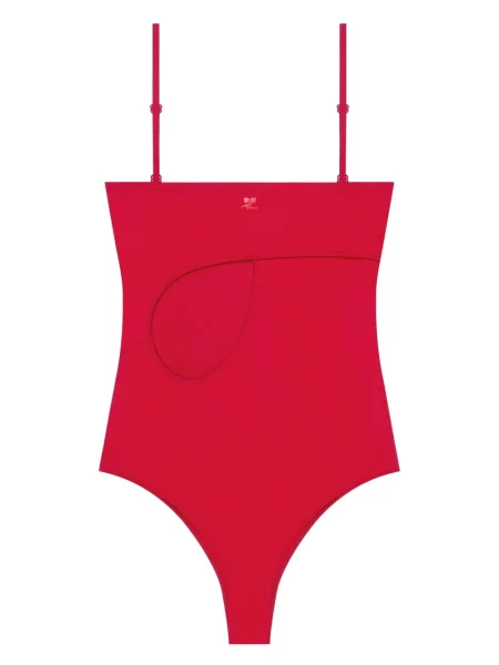 Costum de baie Courreges roșu