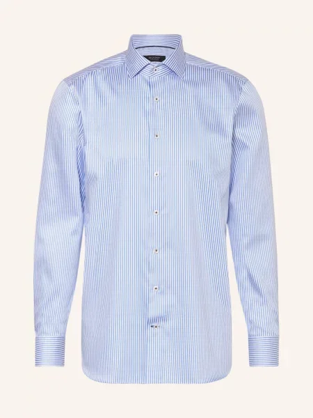 Olymp Signature Koszula Tailored Fit blau biała