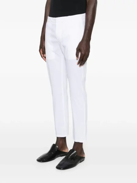 Pantaloni Dondup alb
