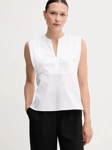 Joop! bluză neted alb