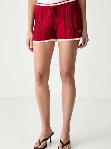 Adidas Originals pantaloni scurți pentru femei Cable Knit