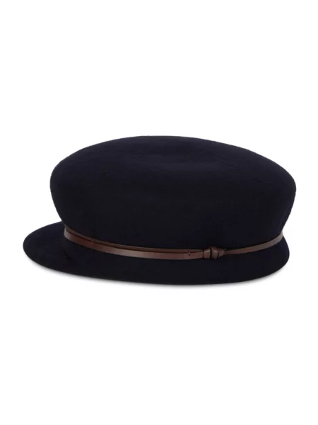 Weekend Max Mara kaszkiet WKAOPOSSUM granatowa