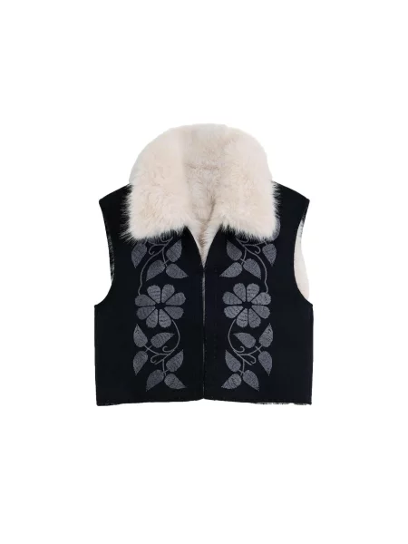 Desigual Vestă negru