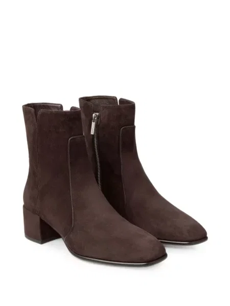 Cizme scurte Jimmy Choo maro