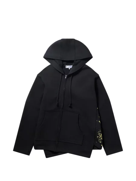 Асиметричен суичър с качулка Comme Des Garçons черно
