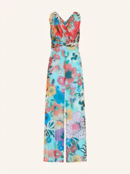 Talbot Runhof Kombinezon blau czerwony