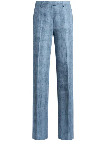 Pantaloni Etro albastru