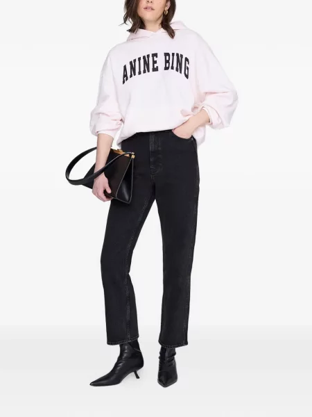 Hanorac cu glugă Anine Bing roz
