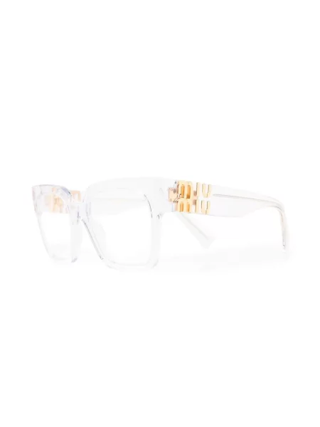 Przezroczyste okulary przeciwsłoneczne Miu Miu Eyewear
