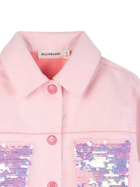 Kurtka dziecięca Billieblush różowa