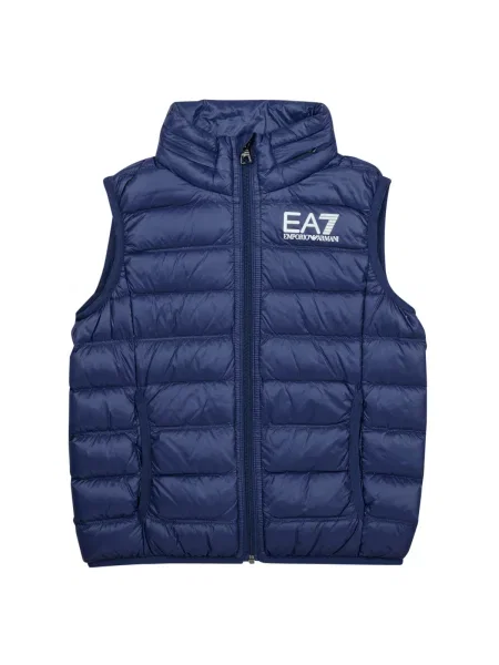 Geacă copii Emporio Armani Ea7 albastru