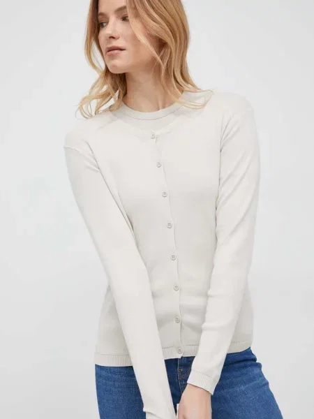 United Colors of Benetton cardigan din femei light bej