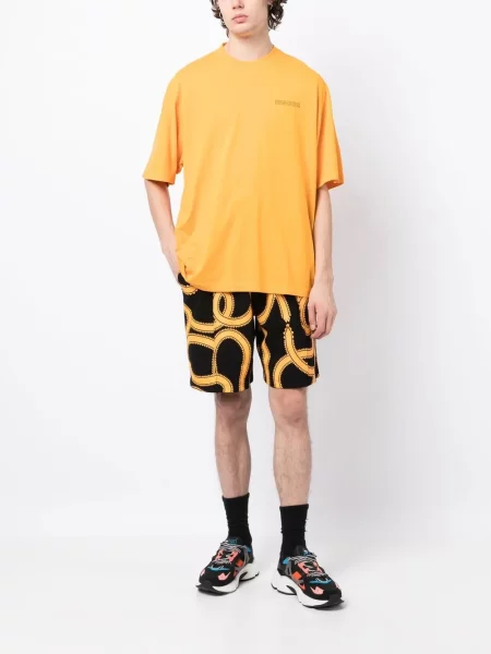 Kraťasy Marcelo Burlon County Of Milan s potiskem černé