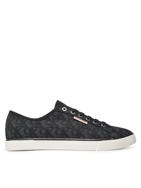 Calvin Klein Jeans Tenisice Ess Vulc Low Mg Cv Mono crna