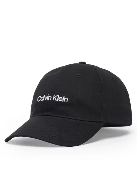 Calvin Klein Baseball sapka Titlecase Embroidery fekete