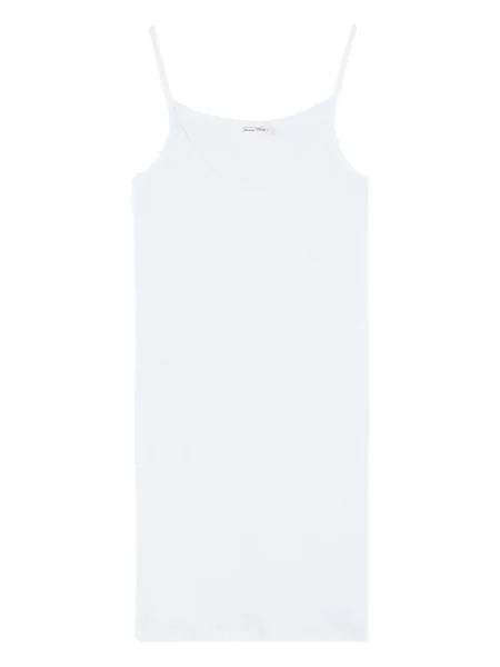 Retro vesta American Vintage na ramínka bílá