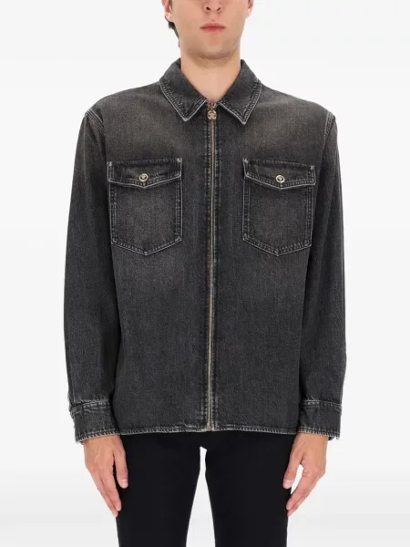 Geacă de blugi Versace negru