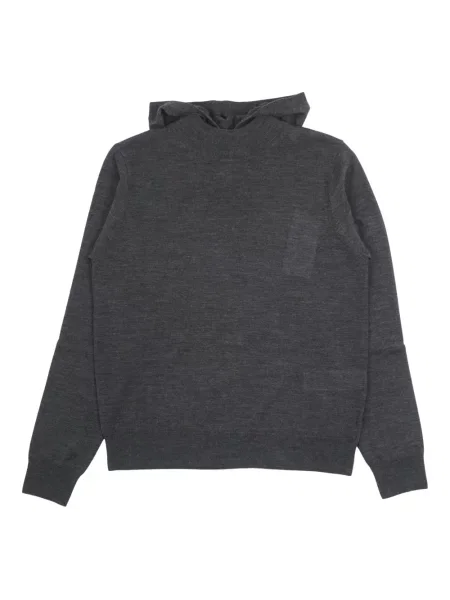 Sweter Parosh wełniany szary