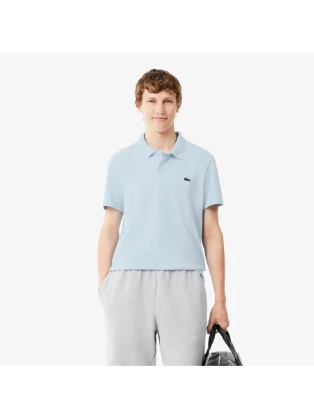 Koszulka polo Lacoste Regular Fit niebieska