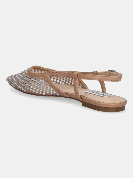 Baleríny Steve Madden Slingshot-MR s odkrytou patou hnědá