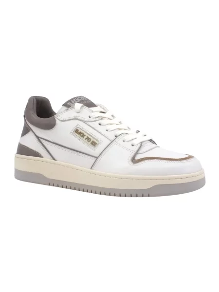 Sneakersy Back70 skórzane białe