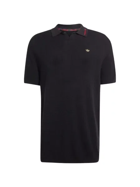 Pantaloni Adidas cu broderie negru