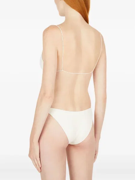 Bikini St. Agni cu bretele alb