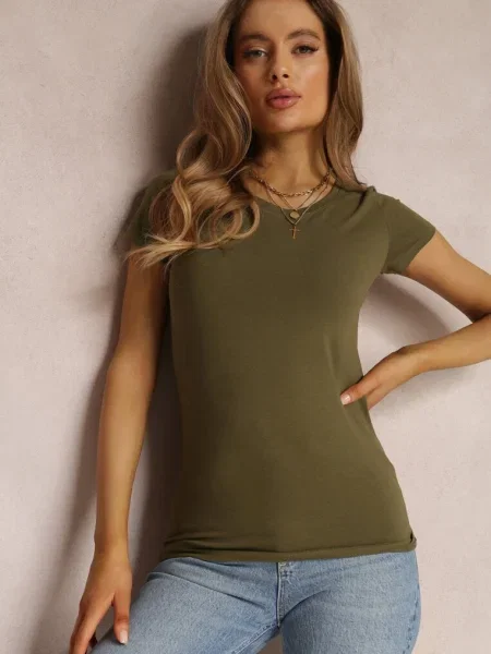 Tricou Închis Kahlisiphe verde