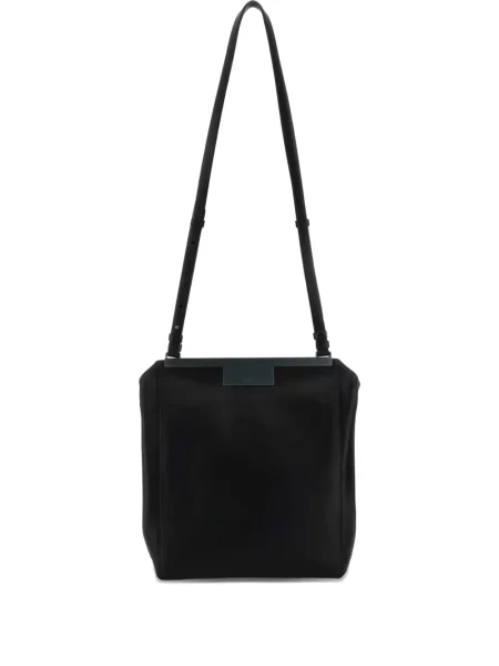 Geanta de piele Max Mara din piele negru