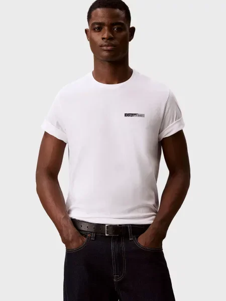 Футболка Calvin Klein з лого біла