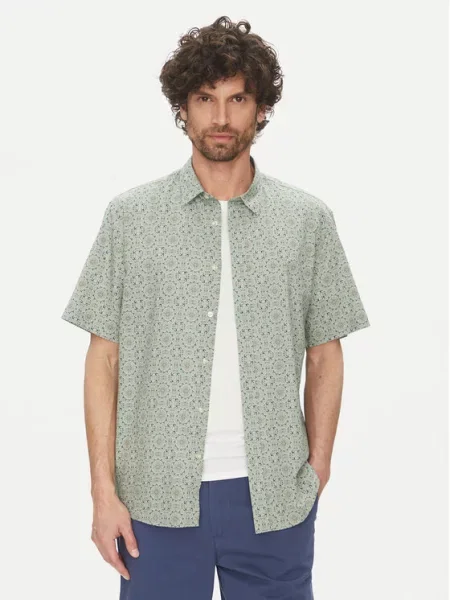 Selected Homme Koszula New Linen zielony