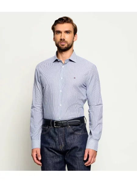 Tommy Hilfiger Cămașă | stretch albastru