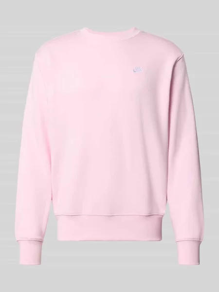 Bluza o kroju relaxed fit z mieszanki bawełny Nike różowa