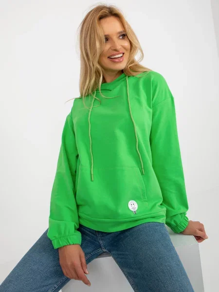Hanorac Fashionhunters verde