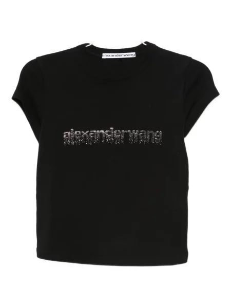 Tricou Alexander Wang cu imagine negru