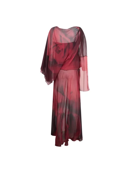 Sukienka Alberta Ferretti czerwona
