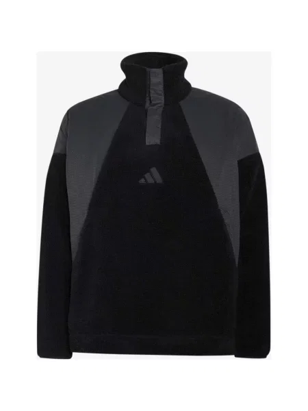 Polar adidas Terrex Xploric Climawarm High Pile Snap szary ciemny XS czarny