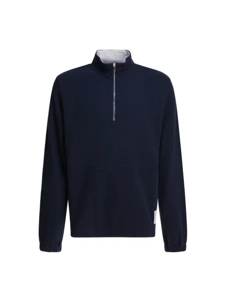 Sweter Thom Browne z dżerseju niebieski