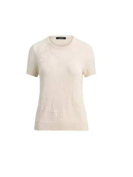 Koszulka Ralph Lauren beżowa