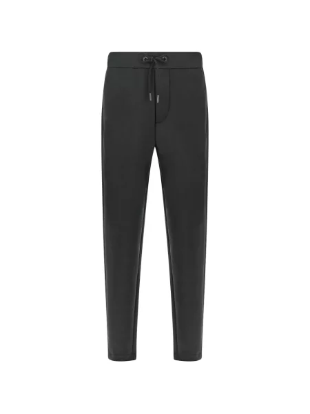 Pantaloni Paul & Shark din fleece alergare negru