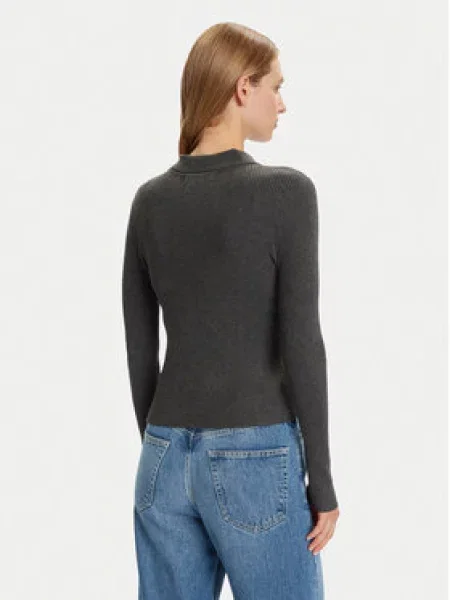 Vero Moda Pulover Siljerib siva