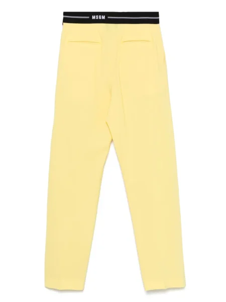 Pantaloni Msgm galben