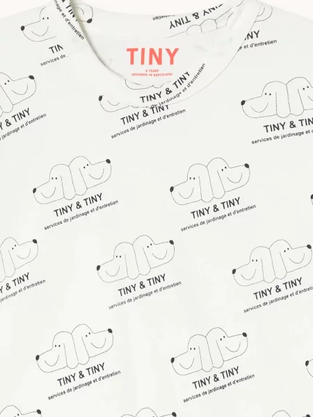 Tinycottons Дитяча футболка TINY & TINY KNITTED TEE