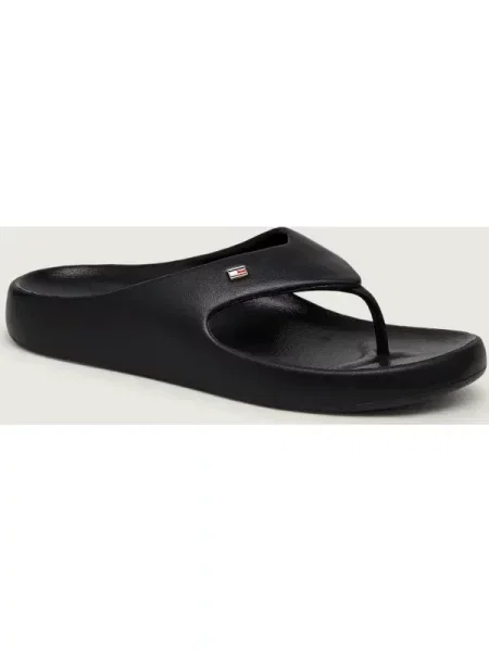 TOMMY HILFIGER Flip-flops negru