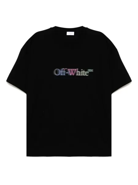 Tricou grafic Off-white cu imagine alb