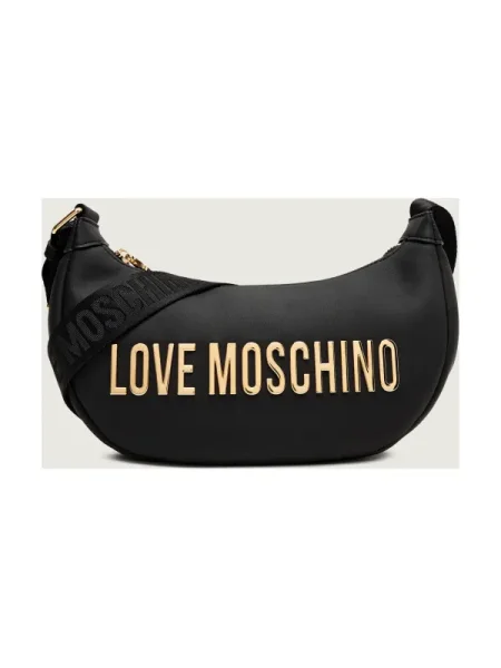 Love Moschino Geantă de umăr auriu negru